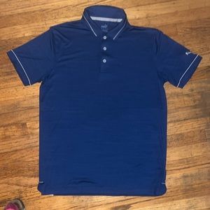4 Medium Puma Polo shirts in various colors